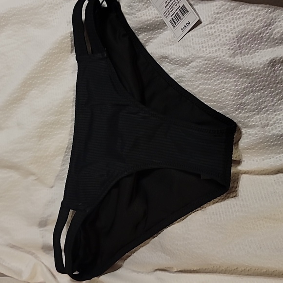 NWT CHEEKY OPEN SIDE RIBBED BIKINI BOTTOM SIZE SMALL - Picture 2 of 8